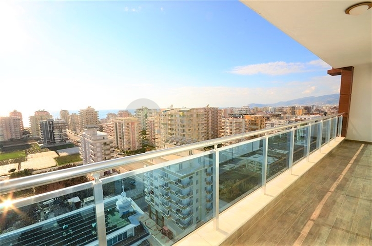 اطلالة بحر - مجمع 5 نجوم - شقة 2 غرفة وصالة - في مهموتلار / الانيا 