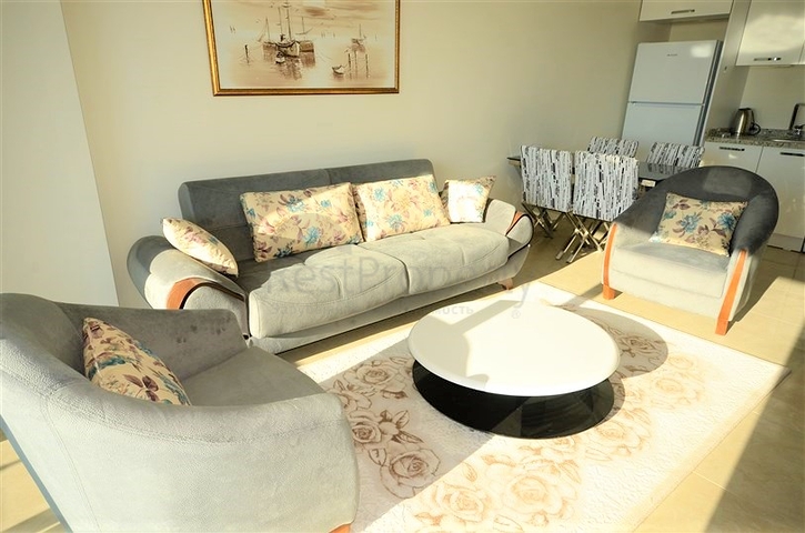 اطلالة بحر - مجمع 5 نجوم - شقة 2 غرفة وصالة - في مهموتلار / الانيا 