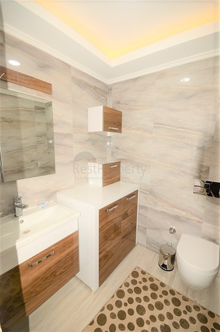 اطلالة بحر - مجمع 5 نجوم - شقة 2 غرفة وصالة - في مهموتلار / الانيا 