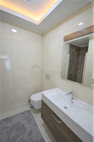 اطلالة بحر - مجمع 5 نجوم - شقة 2 غرفة وصالة - في مهموتلار / الانيا 