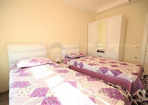 اطلالة بحر - مجمع 5 نجوم - شقة 2 غرفة وصالة - في مهموتلار / الانيا 