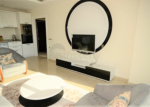 اطلالة بحر - مجمع 5 نجوم - شقة 2 غرفة وصالة - في مهموتلار / الانيا 