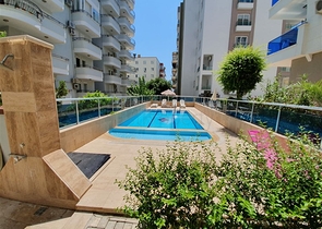 شقة عائلية - قريبة من البحر والاسواق - غرفتين وصالة -مع الاثاث -في مهموتلار / الانيا 