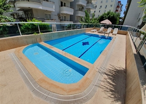 شقة عائلية - قريبة من البحر والاسواق - غرفتين وصالة -مع الاثاث -في مهموتلار / الانيا 