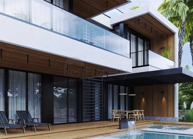 مناسب للحصول على الجنسية التركية -فلل فاخرة -مستقلة مع مسبح خاص -في مركز الانيا 