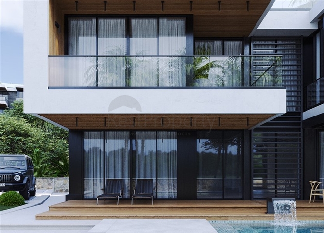 مناسب للحصول على الجنسية التركية -فلل فاخرة -مستقلة مع مسبح خاص -في مركز الانيا 