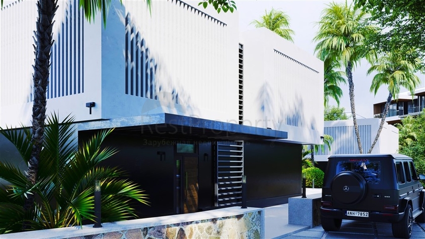 مناسب للحصول على الجنسية التركية -فلل فاخرة -مستقلة مع مسبح خاص -في مركز الانيا 