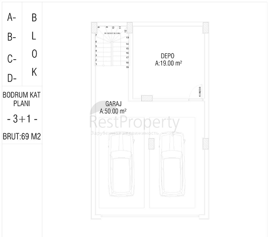 مناسب للحصول على الجنسية التركية -فلل فاخرة -مستقلة مع مسبح خاص -في مركز الانيا 