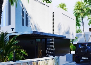 مناسب للحصول على الجنسية التركية -فلل فاخرة -مستقلة مع مسبح خاص -في مركز الانيا 