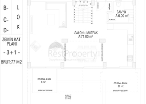 مناسب للحصول على الجنسية التركية -فلل فاخرة -مستقلة مع مسبح خاص -في مركز الانيا 