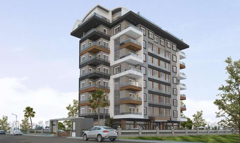 بالتقسيط - شقق ضمن مجمع قيد الانشاء -في منطقة افسلار / الانيا 