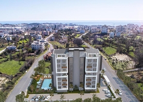 بالتقسيط - شقق ضمن مجمع قيد الانشاء -في منطقة افسلار / الانيا 