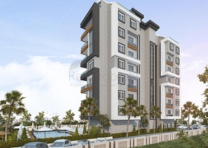 بالتقسيط - شقق ضمن مجمع قيد الانشاء -في منطقة افسلار / الانيا 