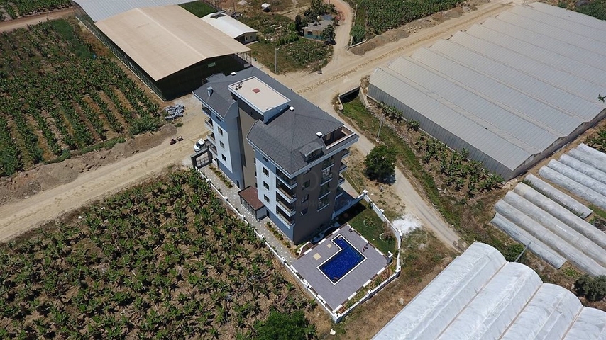 في منطقة هادئة - شقق ضمن مجمع سكني جديد -في كارجي جاك / الانيا 