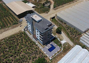 في منطقة هادئة - شقق ضمن مجمع سكني جديد -في كارجي جاك / الانيا 