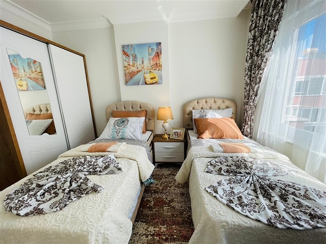 موقع مميز - قريب من البحر والخدمات -شقة 1+2 - مفروشة - في مهموتلار / الانيا 