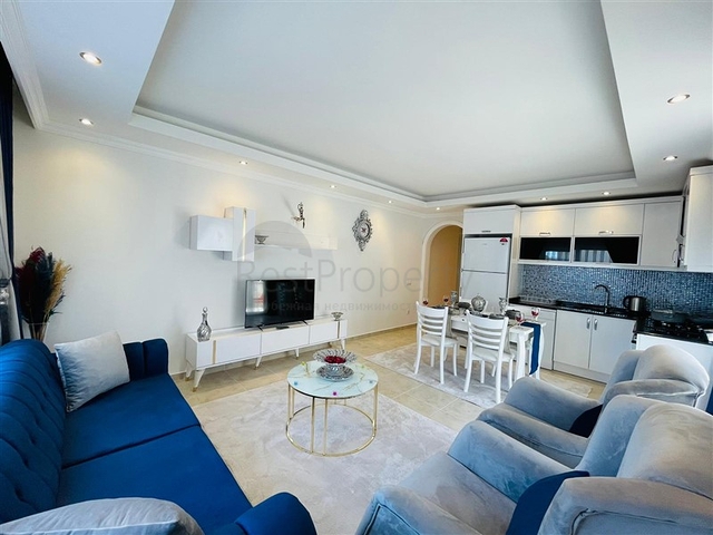 موقع مميز - قريب من البحر والخدمات -شقة 1+2 - مفروشة - في مهموتلار / الانيا 