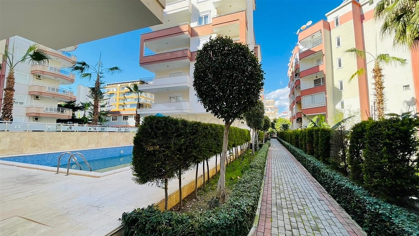 موقع مميز - قريب من البحر والخدمات -شقة 1+2 - مفروشة - في مهموتلار / الانيا 