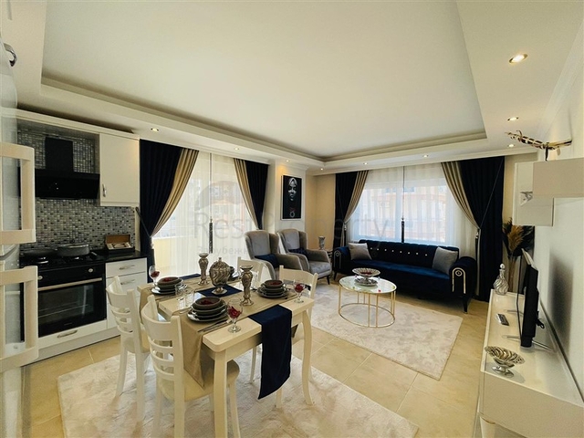 موقع مميز - قريب من البحر والخدمات -شقة 1+2 - مفروشة - في مهموتلار / الانيا 