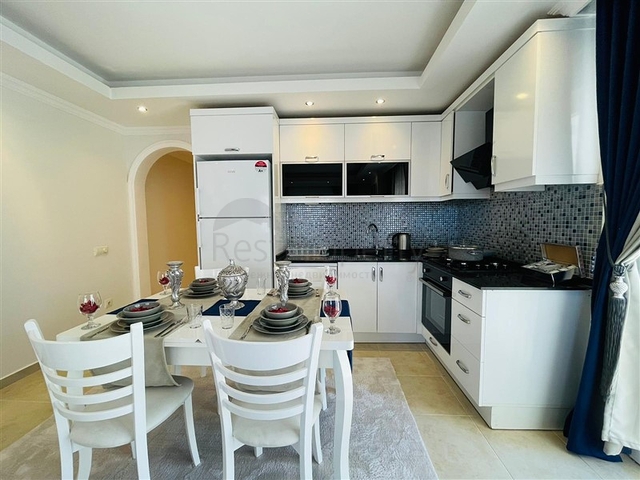 موقع مميز - قريب من البحر والخدمات -شقة 1+2 - مفروشة - في مهموتلار / الانيا 