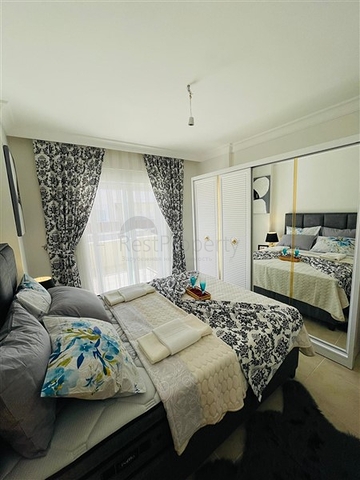 موقع مميز - قريب من البحر والخدمات -شقة 1+2 - مفروشة - في مهموتلار / الانيا 