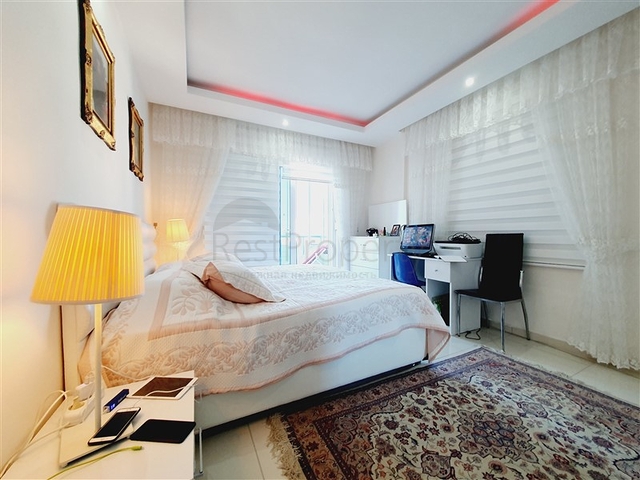 ضمن مجمع فاخر - شقة عائلية - غرفتين وصالة -مفروشة - في مهموتلار / الانيا 