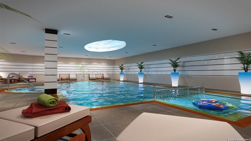 مجمع يضم كافة الخدمات - شقة غرفة وصالة -مؤثثة - في مهموتلار /الانيا 