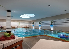 مجمع يضم كافة الخدمات - شقة غرفة وصالة -مؤثثة - في مهموتلار /الانيا 