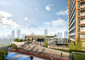 شقق ضمن مجمع فاخر في القسم الاسيوي من اسطنبول 