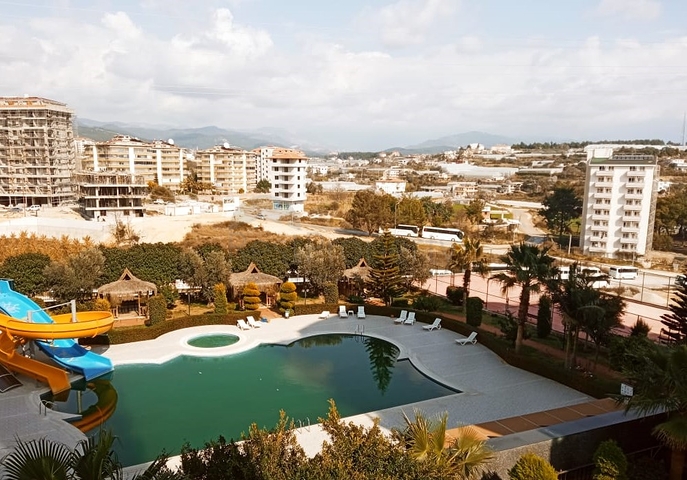 مجمع فاخر - شقة 1+1 - مفروشة -في افسلار / الانيا 