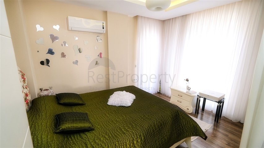 شقة 2 + 1 مع أثاث في جيورسو كونيالتي