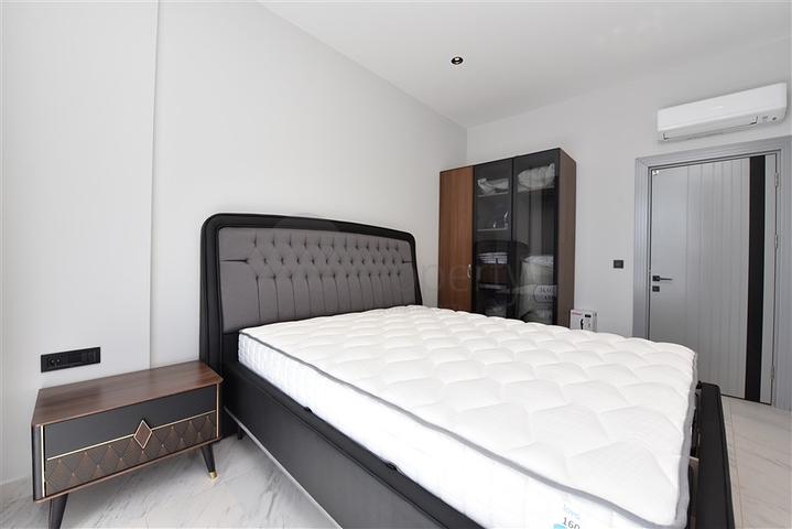 على البحر مباشرة - نظام فندقي - شقة 1+1 - في كارجي جاك / الانيا 