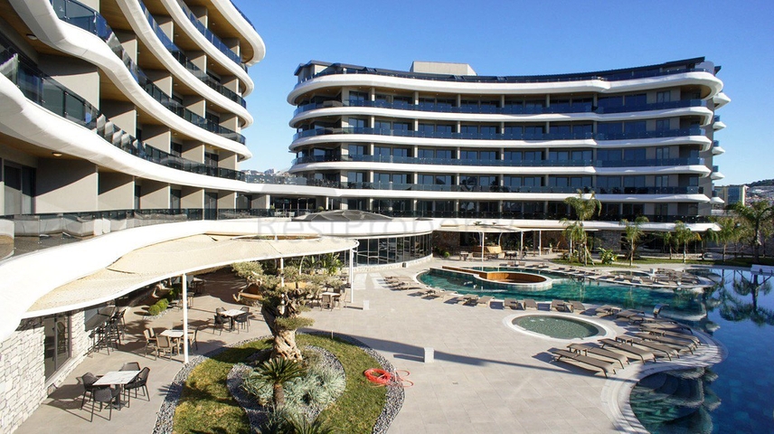 على البحر مباشرة - نظام فندقي - شقة 1+1 - في كارجي جاك / الانيا 