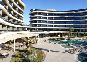 على البحر مباشرة - نظام فندقي - شقة 1+1 - في كارجي جاك / الانيا 