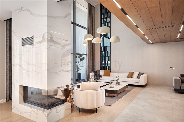 مجمع فلل فاخرة -تصميم عصري حديث -4 غرف وصالة -اطلالة بحر - في كارجي جاك /الانيا 