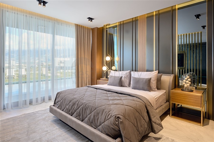 مجمع فلل فاخرة -تصميم عصري حديث -4 غرف وصالة -اطلالة بحر - في كارجي جاك /الانيا 