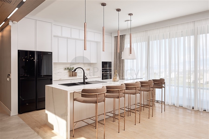 مجمع فلل فاخرة -تصميم عصري حديث -4 غرف وصالة -اطلالة بحر - في كارجي جاك /الانيا 