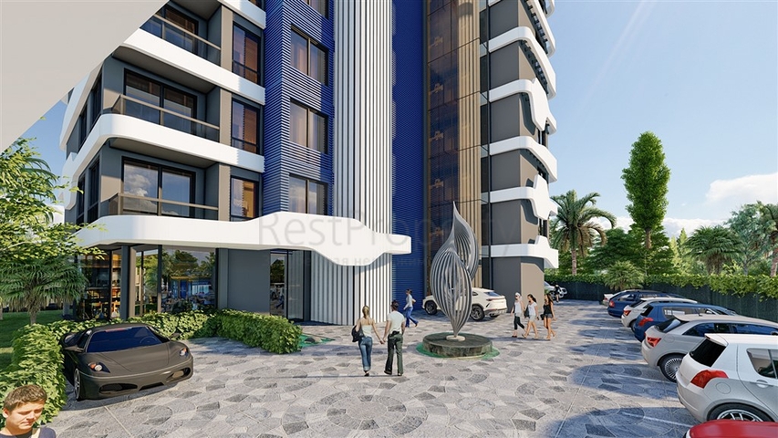 مرونة بالاقساط - شقق ضمن مجمع قيد الانشاء - في افسلار / الانيا 