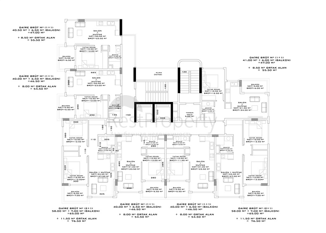 مرونة بالاقساط - شقق ضمن مجمع قيد الانشاء - في افسلار / الانيا 