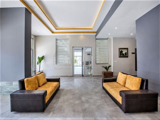 شقة غرفة وصالة - مفروشة -ضمن مجمع سكني حديث - في مهموتلار / الانيا 