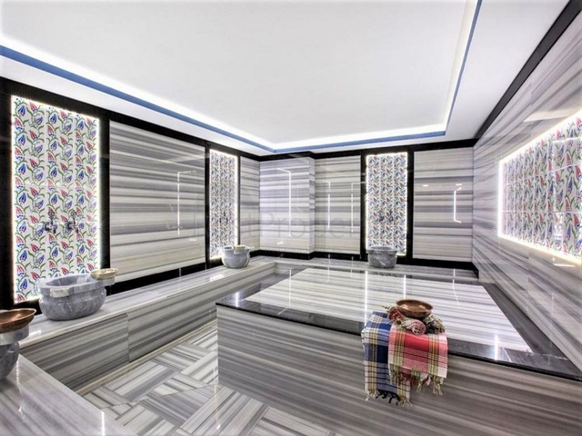 شقة غرفة وصالة - مفروشة -ضمن مجمع سكني حديث - في مهموتلار / الانيا 