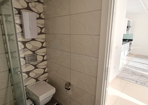 شقة غرفة وصالة - مفروشة -ضمن مجمع سكني حديث - في مهموتلار / الانيا 