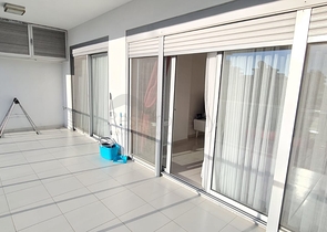 شقة غرفة وصالة - مفروشة -ضمن مجمع سكني حديث - في مهموتلار / الانيا 