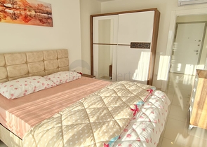 شقة غرفة وصالة - مفروشة -ضمن مجمع سكني حديث - في مهموتلار / الانيا 