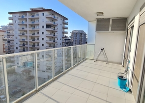 شقة غرفة وصالة - مفروشة -ضمن مجمع سكني حديث - في مهموتلار / الانيا 