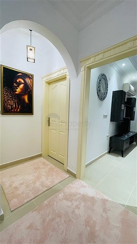 موقع استراتيجي قريب من البحر والخدمات - شقة 2 غرفة وصالة -مفروشة -مهموتلار / الانيا 