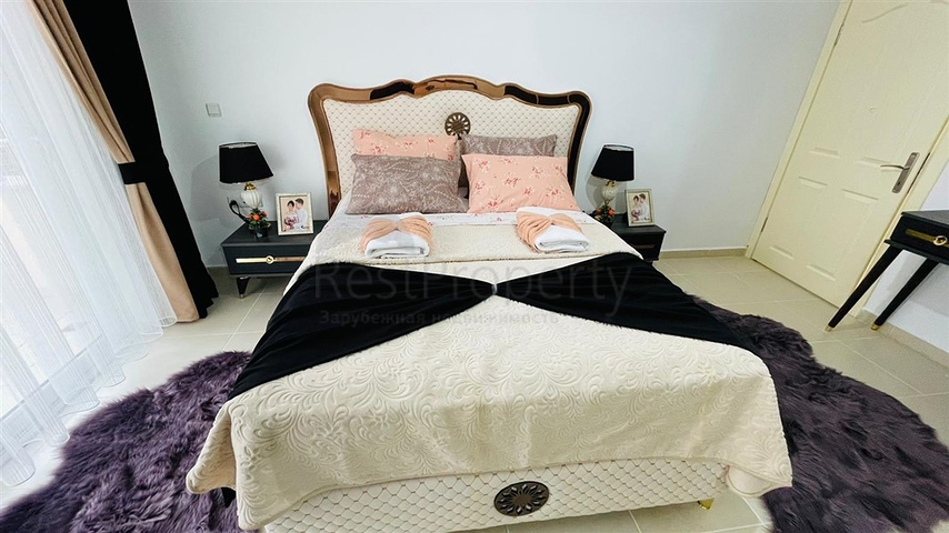 موقع استراتيجي قريب من البحر والخدمات - شقة 2 غرفة وصالة -مفروشة -مهموتلار / الانيا 