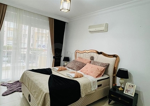 موقع استراتيجي قريب من البحر والخدمات - شقة 2 غرفة وصالة -مفروشة -مهموتلار / الانيا 