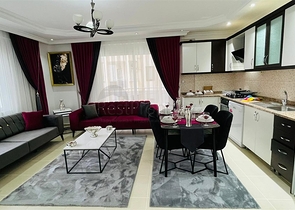 موقع استراتيجي قريب من البحر والخدمات - شقة 2 غرفة وصالة -مفروشة -مهموتلار / الانيا 