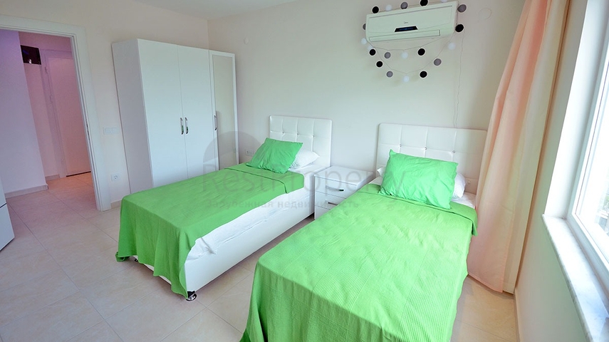 ضمن مجمع 5 نجوم - شقة 2 غرفة وصالة - في افسلار / الانيا 